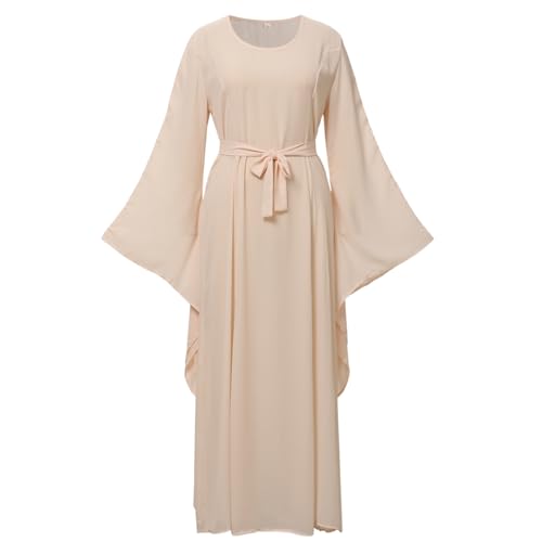 COSDREAMER Frauen Mittelalter Renaissance Kleid keltisches Chemise unter Kleid Bauernkostüm (Weiß, 3XL) von COSDREAMER