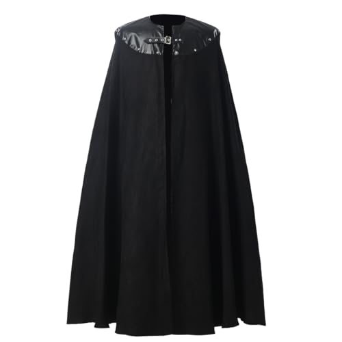 COSDREAMER Herren Kostüm Hexe Umhang Renaissance Mittelalter von COSDREAMER