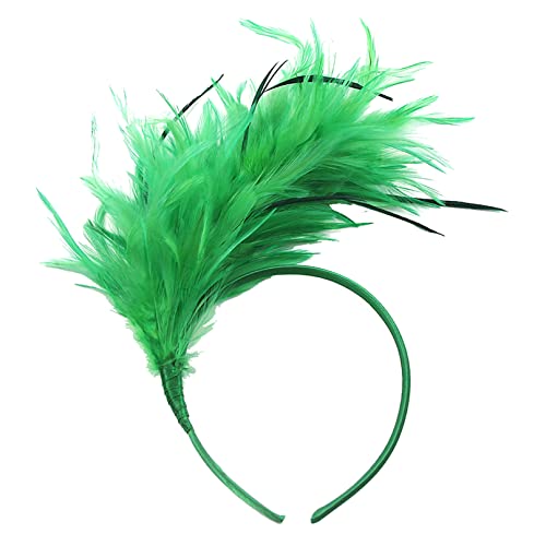 1920er Fascinator,Federn Stirnband für Frauen,Fascinator Stirnband,Tea Party,Cocktail,Gatsby,Halloween,Hochzeit Kopfbedeckung von COSFAN