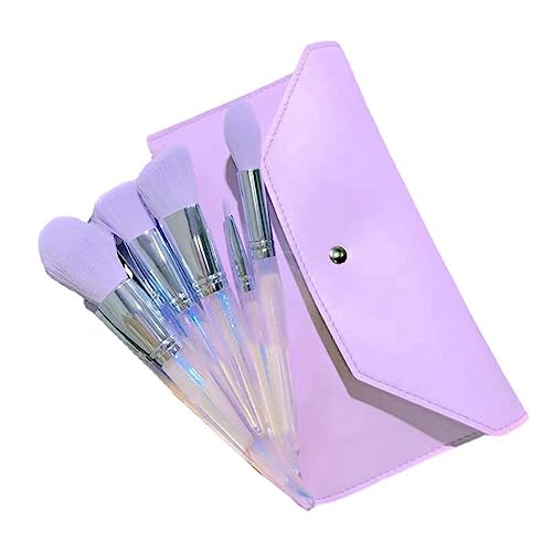 COSINE Set mit 20 Make-up-Pinseln, Lidschatten, Foundation, Rouge, Make-up-Werkzeuge, Kunststoff, Violett von COSINE