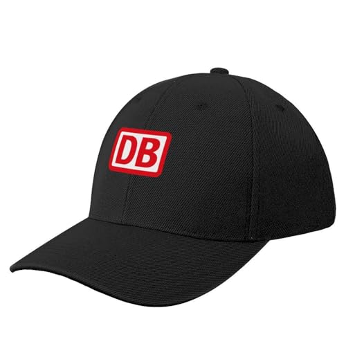 Basecap Deutsche Bahn Logo (1994) Klassisches T-Shirt Baseball Cap Luxus Herren Mütze Luxus Cap Hip Hop Golf Wear Designer Herren Damen von COSIUOS