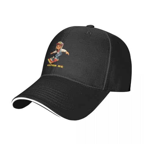 Basecap Subway Surfer, Catch Me! Cap Baseball Cap Trucker Cap Sonnenhüte für Damen und Herren von COSIUOS