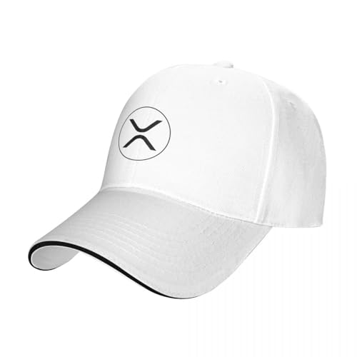 Basecap XRP - Rundes Logo (Lite) Baseball Cap Luxus Cap Hut Mann Luxus Strandtasche Golfhut Mann Männer Frauen von COSIUOS