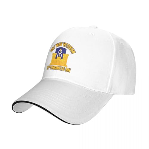 COSIUOS Basecap Army-8th Infantry Division Engineers Baseballmütze Snapback-Mütze Militärische Taktische Mütze benutzerdefinierte Mütze Männer Frauen von COSIUOS