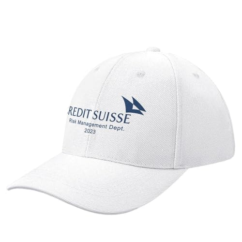Basecap Credit Suisse Risk Management Department Baseball Cap Neu im Hut Angelmütze Pferdemütze Golfmütze Baseballmütze für Herren Damen von COSIUOS