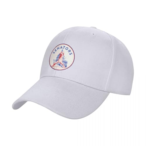 COSIUOS Basecap Vintage Washington Senators Baseball-Logo Distressed Version Baseball Cap Rave Hut Männer Frauen von COSIUOS