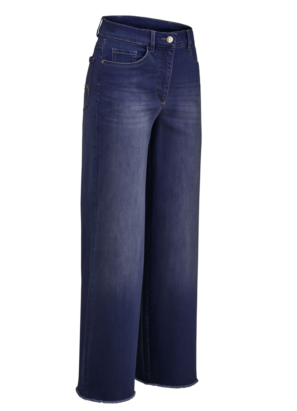 Jeans mit modischer Beinweite, Dunkelblau, Größe 19 von COSMA