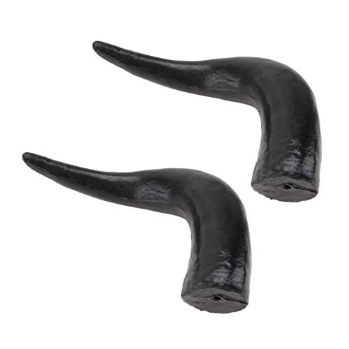 COSMEVIVI 1paar Imitation Ox Horn Haarschmuck Kopfbedeckung Simulierte Horn-haarreifen Für Karneval Halloween Und Kostümpartys Für Kreative Projekte Und Handarbeiten von COSMEVIVI