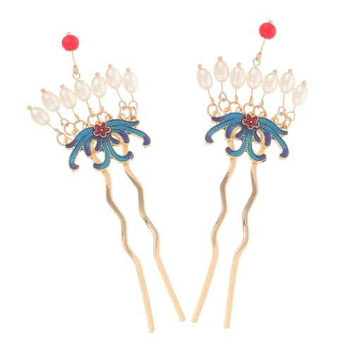 COSMEVIVI Antike Chinesische Haarnadel Vintage-haarstäbchen Damen-haar-accessoire Stilvoller Haarstab Für Die Tägliche Partyfotografie von COSMEVIVI