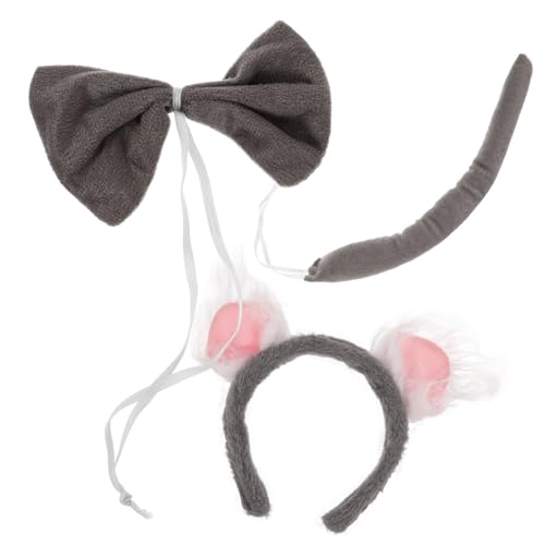 COSMEVIVI 1satz Tierohren-stirnband Fliege Und Für Cosplay Und Partys Niedliche Koala-accessoires Für Bühnenaufführungen Und Fotografie von COSMEVIVI