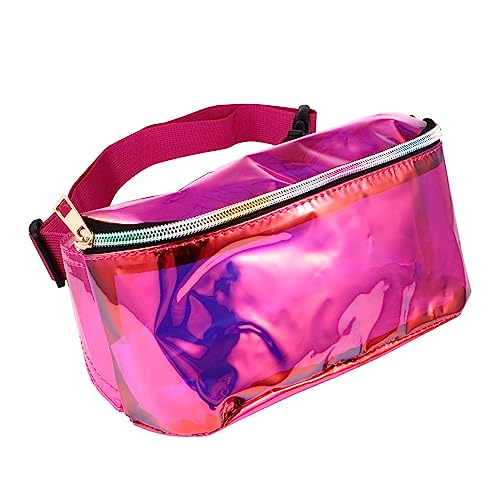 COSMEVIVI 1 Stück Hüfttasche Brusttasche Für Damen Transparente Hüfttasche Damen Transparente Hüfttasche Damen Sling Bag Transparente Brusttasche Damen PVC Brusttasche Damen Brusttasche von COSMEVIVI