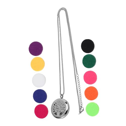 COSMEVIVI Elegante Halskette Mit Im Lebensbaum-design Mädchen-halskette Praktischer Diffusor Feine Handwerkskunst Zufällige Farbe COSMEVIVI Elegante Halskette Mit Im Lebensbaum-design Mädchen-halskette Praktischer Diffusor Feine Handwerkskunst Zufällige Farbe von COSMEVIVI