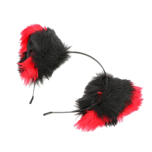 COSMEVIVI Plüsch-katzenhaarband Mit Katzenohren Kreatives Haar-ornament Für Performance Und Festival-party-kopfbedeckung von COSMEVIVI