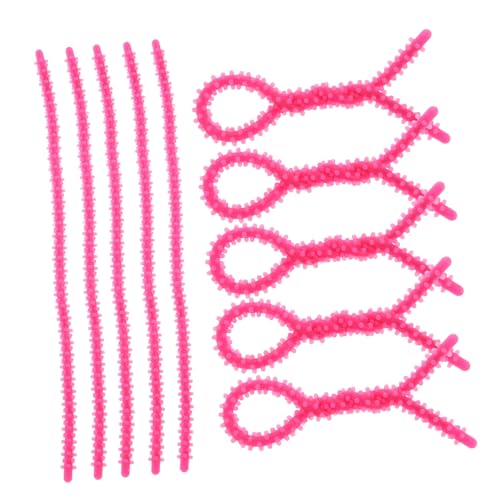 COSMEVIVI 10 Stück Teiliges Spiralwickler aus Silikon Kleine Dauerwellenstäbe für Welliges Haar Umweltfreundliche Styling Rods für Damen zum Schnellen Locken Formen von COSMEVIVI