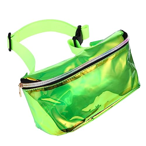 COSMEVIVI Transparente Brusttasche Aus PVC Modische Crossbody-Tasche Für Damen Durchsichtige Hüfttasche Mit Reißverschluss Und Verschleißfest Für Alltag von COSMEVIVI