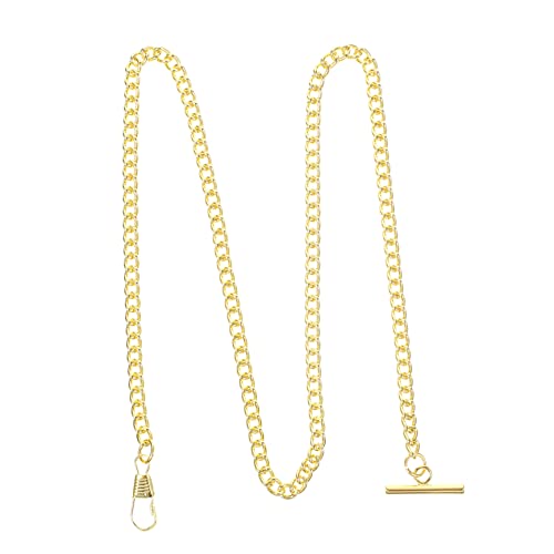 COSMEVIVI Herren Taschenuhr Kette Mit Kleiderschnalle Galvanisierte Handtaschenkette Jeans Hängekette Für Alltag Und Besondere Anlässe von COSMEVIVI