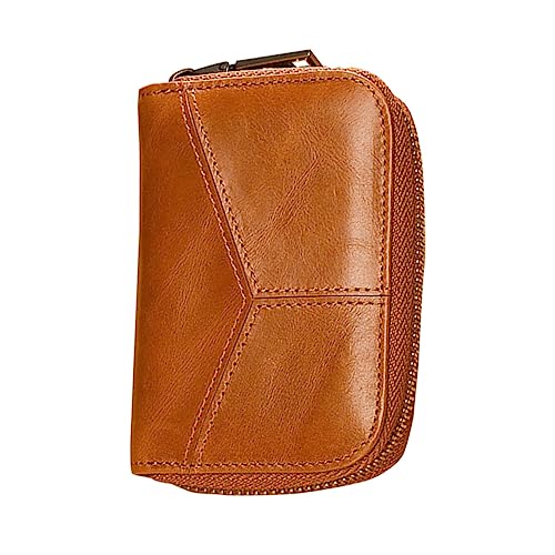 COSMEVIVI 1stück Multifunktionale Geldbörse Für Karten Und Münzen Aus Leder Unisex Kartenetui Für Täglichen Gebrauch Als Für Freunde Vintage Design Kompakt Und Geräumig von COSMEVIVI