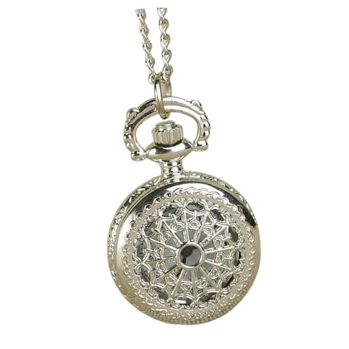 COSMEVIVI 1stück Retro Stil Taschenuhr Mit Kette Mechanische Quartz Uhr Für Damen Und Dekorativ Und Für Koch Und Pflegeberufe Langlebig Und Elegant Silber COSMEVIVI 1stück Retro Stil Taschenuhr Mit Kette Mechanische Quartz Uhr Für Damen Und Dekorativ Und Für Koch Und Pflegeberufe Langlebig Und Elegant Silber von COSMEVIVI