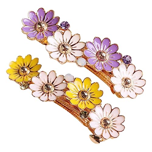 COSMEVIVI Blumen-haarspangen Für Mädchen Und Frauen Frühlingshaarnadel Haarspangen Haarschmuck Für Die Braut von COSMEVIVI