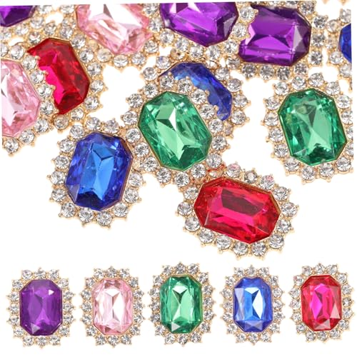 COSMEVIVI 20stücke Schnürsenkel Strass Anhänger Schuh Dekoration Clips Schnürsenkel Strass Schmuck Für Damen Schuhe von COSMEVIVI