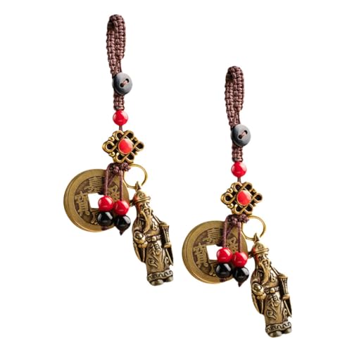 COSMEVIVI Sorgfältige Handwerkskunst Schlüsselanhänger Auto Ornament Chinesische Tasche Hängende Verzierung von COSMEVIVI