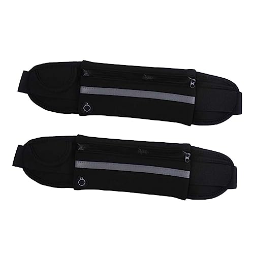 COSMEVIVI 2er-Pack Wander-gürteltaschen – Sport-hüfttasche Mit Elastischen Und Verstellbaren Riemen Für Outdoor Laufen Und Fitness von COSMEVIVI