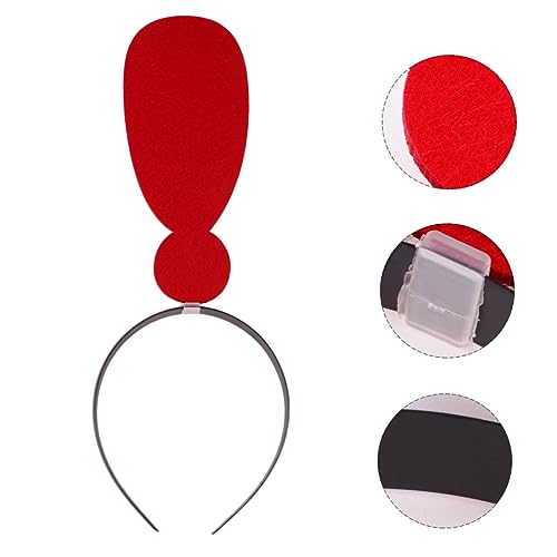 COSMEVIVI Lustiger Haarschmuck für Mädchen Form Stirnband Haarband Requisiten für Erwachsene von COSMEVIVI