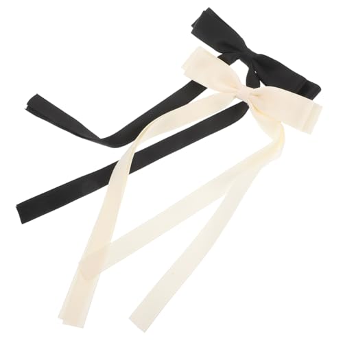 COSMEVIVI 2stücke Haarschleifen Für Mädchen Niedliche Haarspangen Mit Schleifen Für Half-up Frisuren Modisches Haarschmuck-accessoire Für Damen von COSMEVIVI