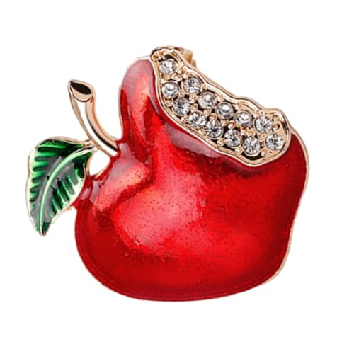 COSMEVIVI 2stücke Weihnachts Cartoon Brosche Apfel-broschen Für Festliche Anlässe Als Sweater-brosche Oder Für Familie Und von COSMEVIVI