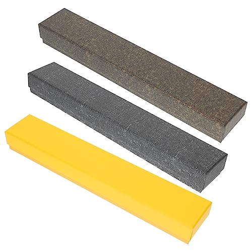 COSMEVIVI 3 Stück Retro Fächer Aufbewahrungsboxen aus Dekorative Federmäppchen für Pinsel Fächer und Schmuck Langlebige Vintage Stift und Pinselbox Geschenkidee für Damen und Herren von COSMEVIVI