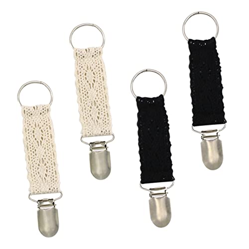 COSMEVIVI 4 Stück Reise-hutclip Für Tasche Mehrzweck-huthalter Klemme Spitzendesign Für Outdoor Und Handtasche von COSMEVIVI
