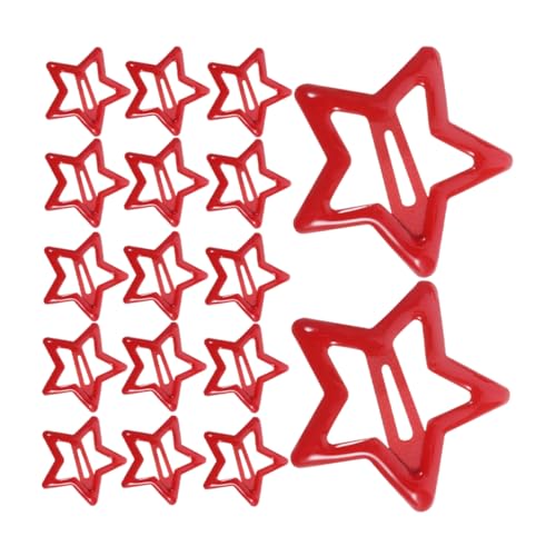 COSMEVIVI 40stücke Stern-haarspangen Mit Druckknopf-clips Stern- Haarnadeln Dekorative Haarspangen Aus Metall Für Frauen Seitliche Clips Für Haare von COSMEVIVI