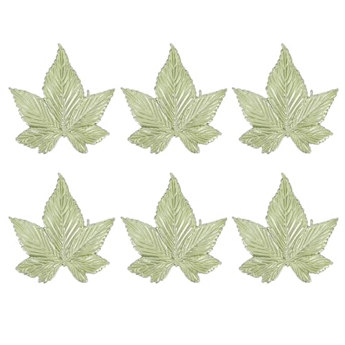 COSMEVIVI 6-teilige Ahornblatt-Brosche: Thanksgiving-Anstecknadel, Herbstblätter-Brosche, Ahornblatt-Anstecknadel, Herbst-Thanksgiving-Schmuck-Accessoire von COSMEVIVI