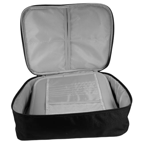 COSMEVIVI Dokumenten Organizer Tasche Mit Zahlenschloss Multifunktionale Aktenmappe Aus Oxford Lagig Für Reiseunterlagen Reisepass Und Persönliche Gegenstände Für Zuhause Und Unterwegs von COSMEVIVI