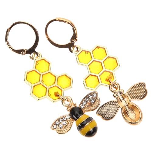 COSMEVIVI Bienen Ohrringe Damen Hängend Leicht Modeaccessoire Mit Honigwabe Und Biene Für Alltag Sommer Strand Geburtstag Party COSMEVIVI Bienen Ohrringe Damen Hängend Leicht Modeaccessoire Mit Honigwabe Und Biene Für Alltag Sommer Strand Geburtstag Party von COSMEVIVI