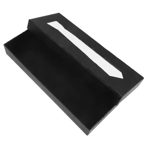 COSMEVIVI Box Reise Krawattenetui Krawatten Reiseetui Für Herren Krawattenverpackung Business Krawattenetui Krawatten Organizer Etui von COSMEVIVI