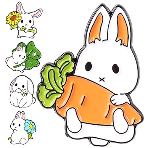 COSMEVIVI Bunny Pin Broschen Schmuck Set Von 5 Design Dekorative Legierung Breastpins COSMEVIVI Bunny Pin Broschen Schmuck Set Von 5 Design Dekorative Legierung Breastpins von COSMEVIVI