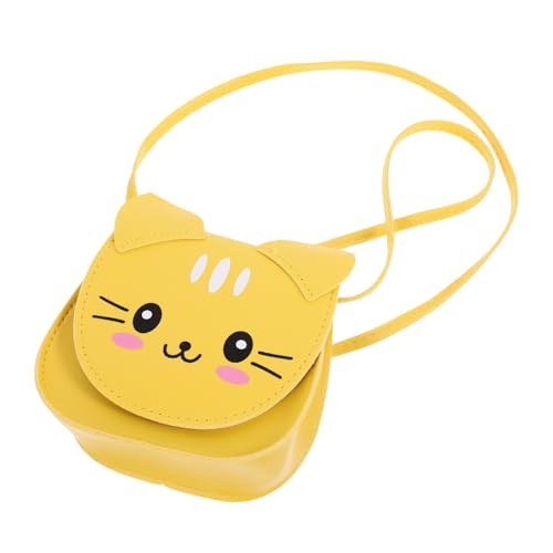 COSMEVIVI Crossbody Bag Für Teenager-mädchen Kleine Umhängetasche Aus Pu-Material Katzen-Cartoon-Design Leicht Zu Tragen Geeignet Für Alltag Und Partys von COSMEVIVI