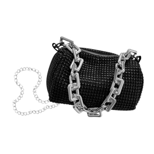 COSMEVIVI Damen Glitzer Abendtasche mit Verzierung Umhängetasche für Hochzeiten Partys Abschlussfeiern Stilvolle Crossbody Handtasche die Besondere Anlässe COSMEVIVI Damen Glitzer Abendtasche mit Verzierung Umhängetasche für Hochzeiten Partys Abschlussfeiern Stilvolle Crossbody Handtasche die Besondere Anlässe von COSMEVIVI