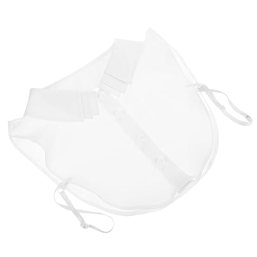 COSMEVIVI Abnehmbarer Damen Krageneinsatz Eleganter Fake Collar Für Blusen Modisches Vielseitiges Kragen-accessoire Für Alltag Büro Besondere Anlässe Klassisches Design Langlebig von COSMEVIVI