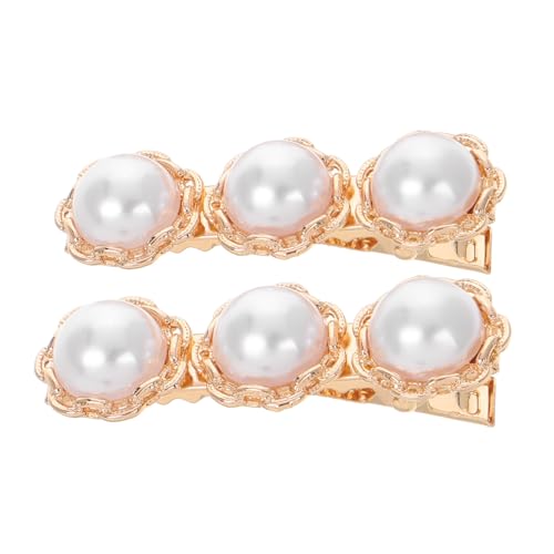 COSMEVIVI Vintage Perlen Haarspange Für Damen Eleganter Seitenclip Modisches Haaraccessoire Für Hochzeiten Und Alltagslooks COSMEVIVI Vintage Perlen Haarspange Für Damen Eleganter Seitenclip Modisches Haaraccessoire Für Hochzeiten Und Alltagslooks von COSMEVIVI
