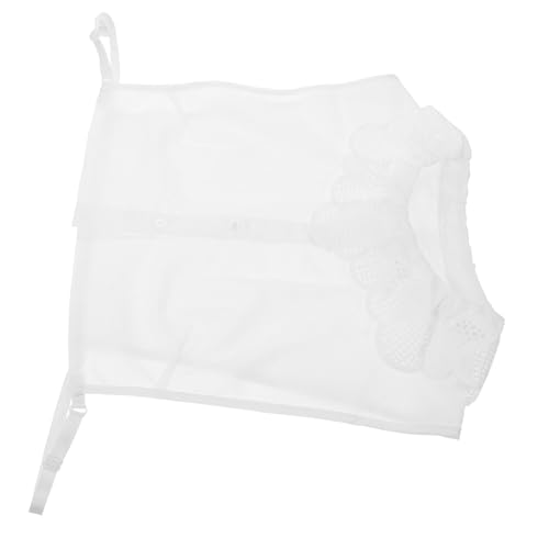 COSMEVIVI Fake Collar Damen Abnehmbarer Blusenkragen Modischer Halbe Bekleidungsaccessoire für Frühlings Sommermode Stilvoller Look von COSMEVIVI