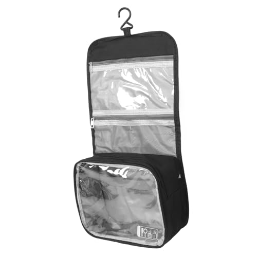 COSMEVIVI Faltbare Kosmetiktasche Mit Haken Große Aufbewahrung Für Reisen Vielseitig Einsetzbar Wasserabweisend Für Makeup Und Toilettenartikel Für Damen Und Herren von COSMEVIVI