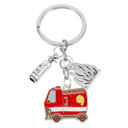 COSMEVIVI Schlüsselanhänger Mit Feuerwehrauto-motiv Für Schlüssel Kleiner Schlüsselanhänger Als Dekor Für Schlüsselbund Praktisch Und Funktional Als Geschenk Für Feuerwehr-fans COSMEVIVI Schlüsselanhänger Mit Feuerwehrauto-motiv Für Schlüssel Kleiner Schlüsselanhänger Als Dekor Für Schlüsselbund Praktisch Und Funktional Als Geschenk Für Feuerwehr-fans von COSMEVIVI