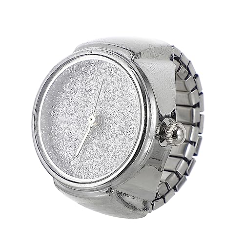 COSMEVIVI Funkelnder Ring-uhr Für Damen Und Herren Verstellbar Und Für Freizeit Und Partys Perfektes Für Freunde Und Familie COSMEVIVI Funkelnder Ring-uhr Für Damen Und Herren Verstellbar Und Für Freizeit Und Partys Perfektes Für Freunde Und Familie von COSMEVIVI