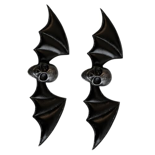 COSMEVIVI 2stücke Goth Haarklammern Mit Und Flügeln Halloween Haarschmuck Für Damen Einzigartige Haaraccessoires Für Besondere Anlässe Und Cosplay von COSMEVIVI