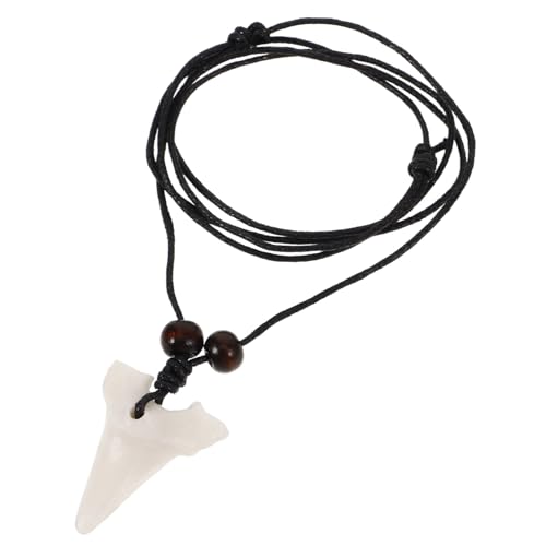 COSMEVIVI Schmuckkette Mit Zahn-aufhängung Für Damen Und Herren Aus Hochwertigen Materialien Gefertigt, Handwerkskunst Mit Kordel Für Vielseitige Kombinationen von COSMEVIVI