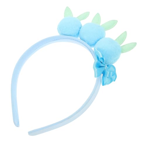 COSMEVIVI Bunny Ohren Stirnband Mit Pompon Süßes Kostüm-accessoire Für Partys Und Cosplay Leicht Und Bequem Für Feiertagsfeiern Und Festliche Anlässe Passt Für Erwachsene von COSMEVIVI