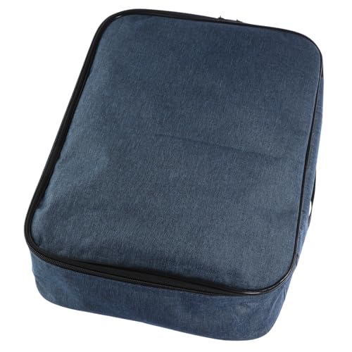 COSMEVIVI Mehrschichtige Aufbewahrungstasche Für Dokumente Organizer-Tasche Mit Schloss Tragbare Tasche Aus Oxford Reisen Und Zuhause von COSMEVIVI