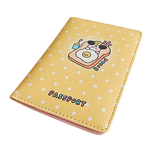 COSMEVIVI Pu-lederhalter für Männer Reiseetui Kartenfächer Kompakte Reisebrieftasche von COSMEVIVI